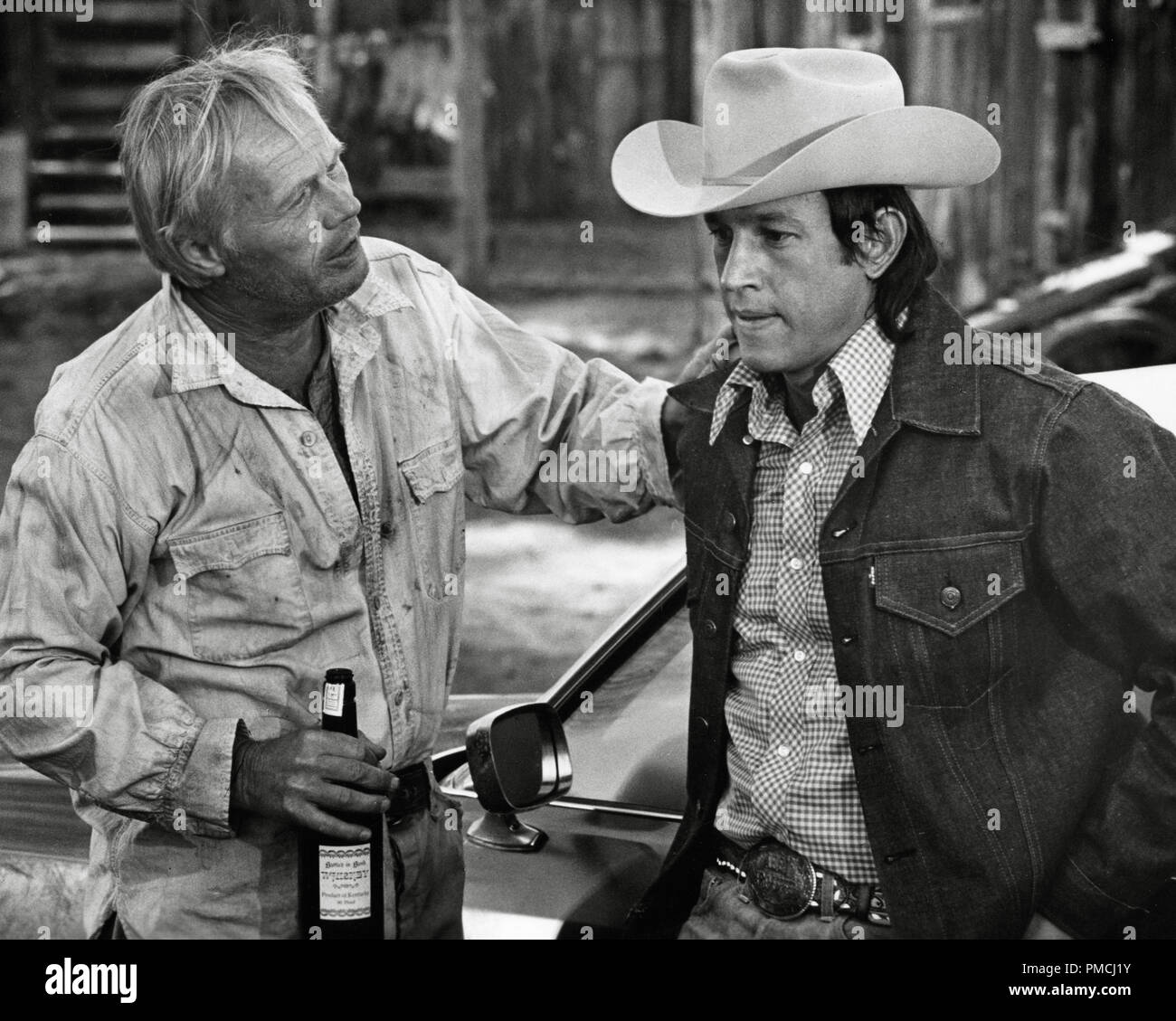 Richard Widmark, Frederic Forrest,  'When the Legends Die'  (1972) 20th Century Fox   File Reference # 33650 161THA  For Editorial Use Only -  All Rights Reserved Stock Photo