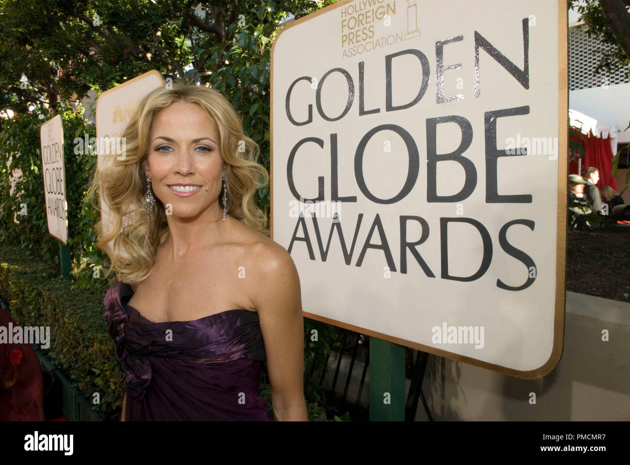 Hollywood Foreign Press Association presents the 2007 'Golden Globe Awards - 64th Annual' (Arrivals) Sheryl Crow 1-15-07 Stock Photo