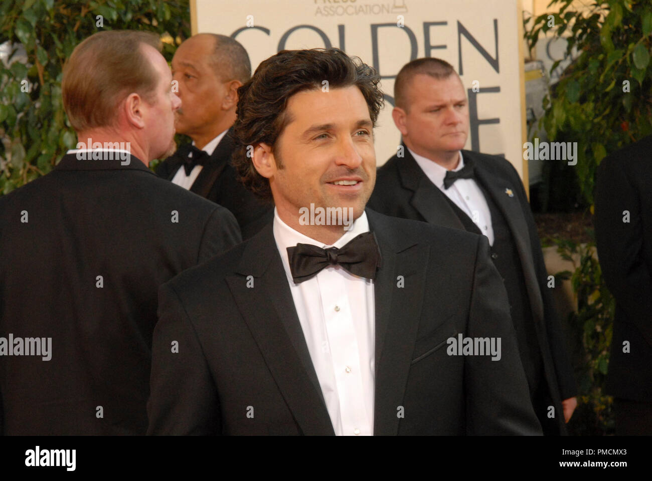 Hollywood Foreign Press Association presents the 2007 'Golden Globe Awards - 64th Annual' (Arrivals) Patrick Dempsey 1-15-07 Stock Photo