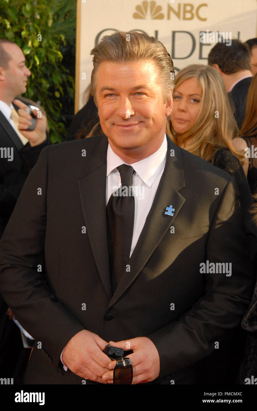 Hollywood Foreign Press Association presents the 2007 'Golden Globe Awards - 64th Annual' (Arrivals) Alec Baldwin 1-15-07 Stock Photo