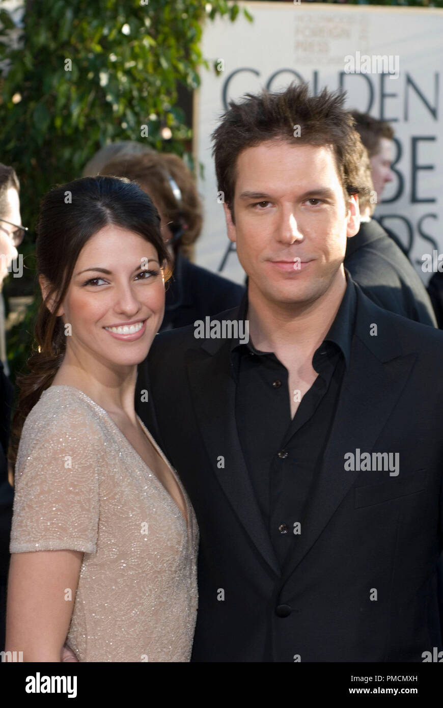Hollywood Foreign Press Association presents the 2007 'Golden Globe Awards - 64th Annual' (Arrivals) Dane Cook 1-15-07 Stock Photo