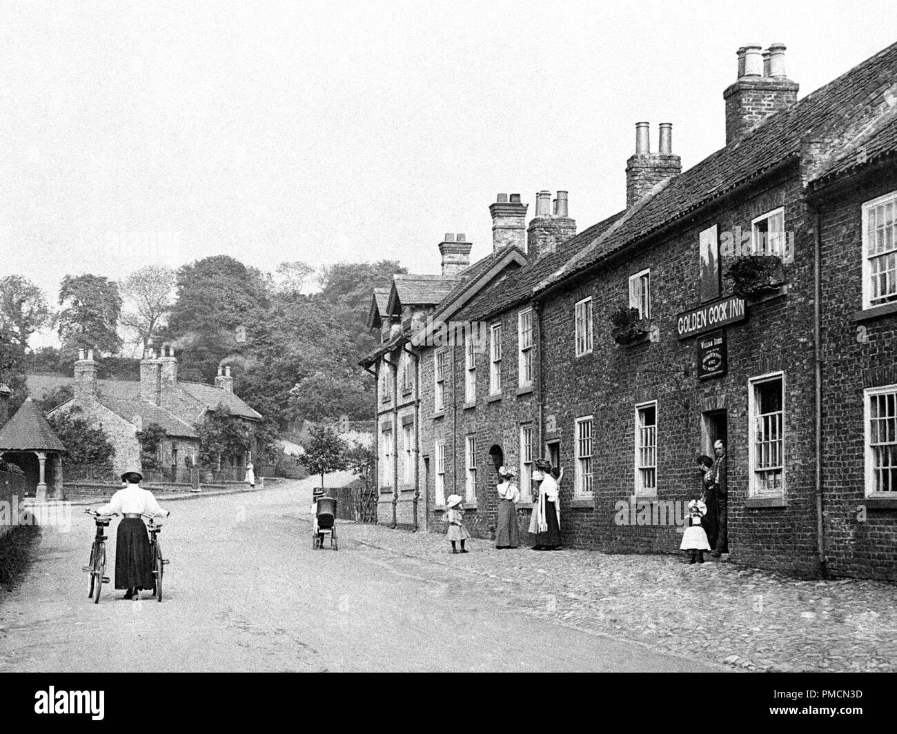 Neasham, early 1900s Stock Photo - Alamy