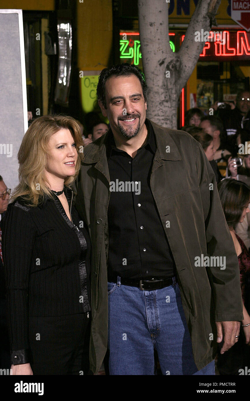 "The Pacifier" (Premiere) Brad Garrett and wife Jill Diven 312005