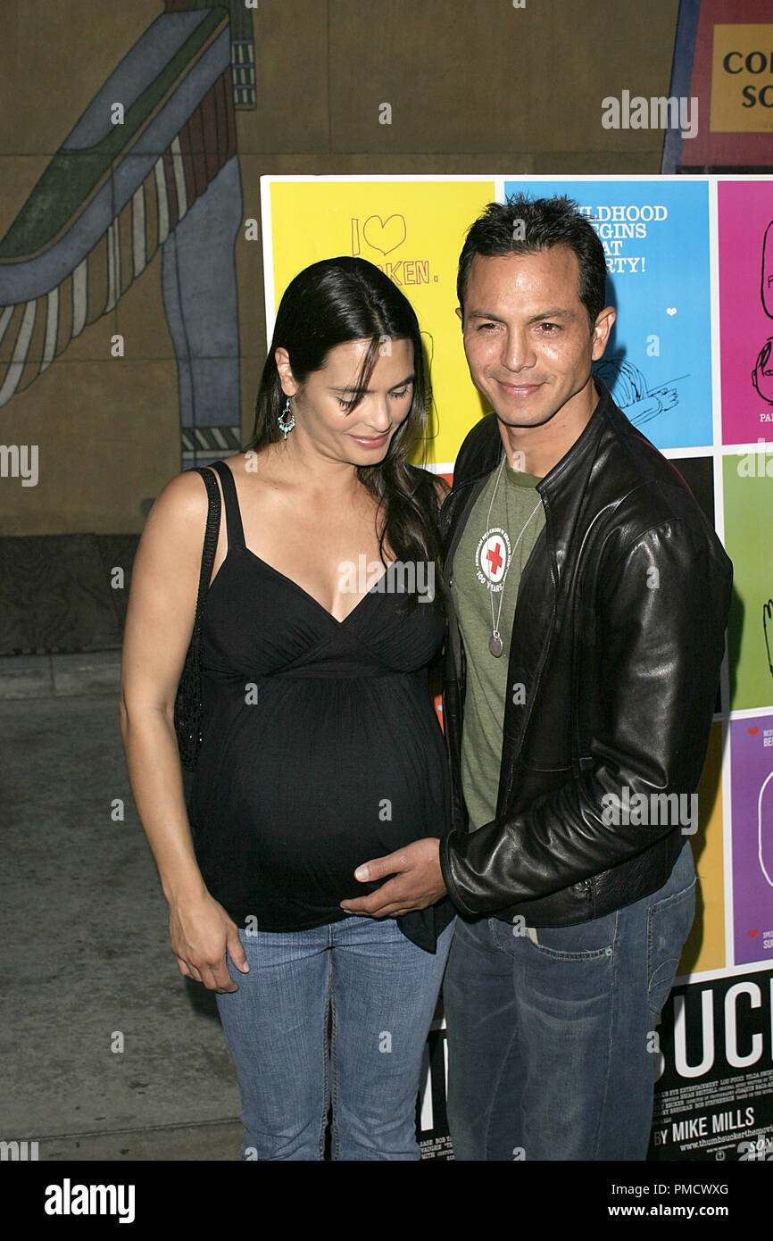 'Thumbsucker' (Premiere) Talisa Soto, Benjamin Bratt  09-06-2005 / Egyptian Theater / Hollywood, CA / Sony Pictures / Photo by Joseph Martinez - All Rights Reserved  File Reference # 22467 0019PLX  For Editorial Use Only - Stock Photo