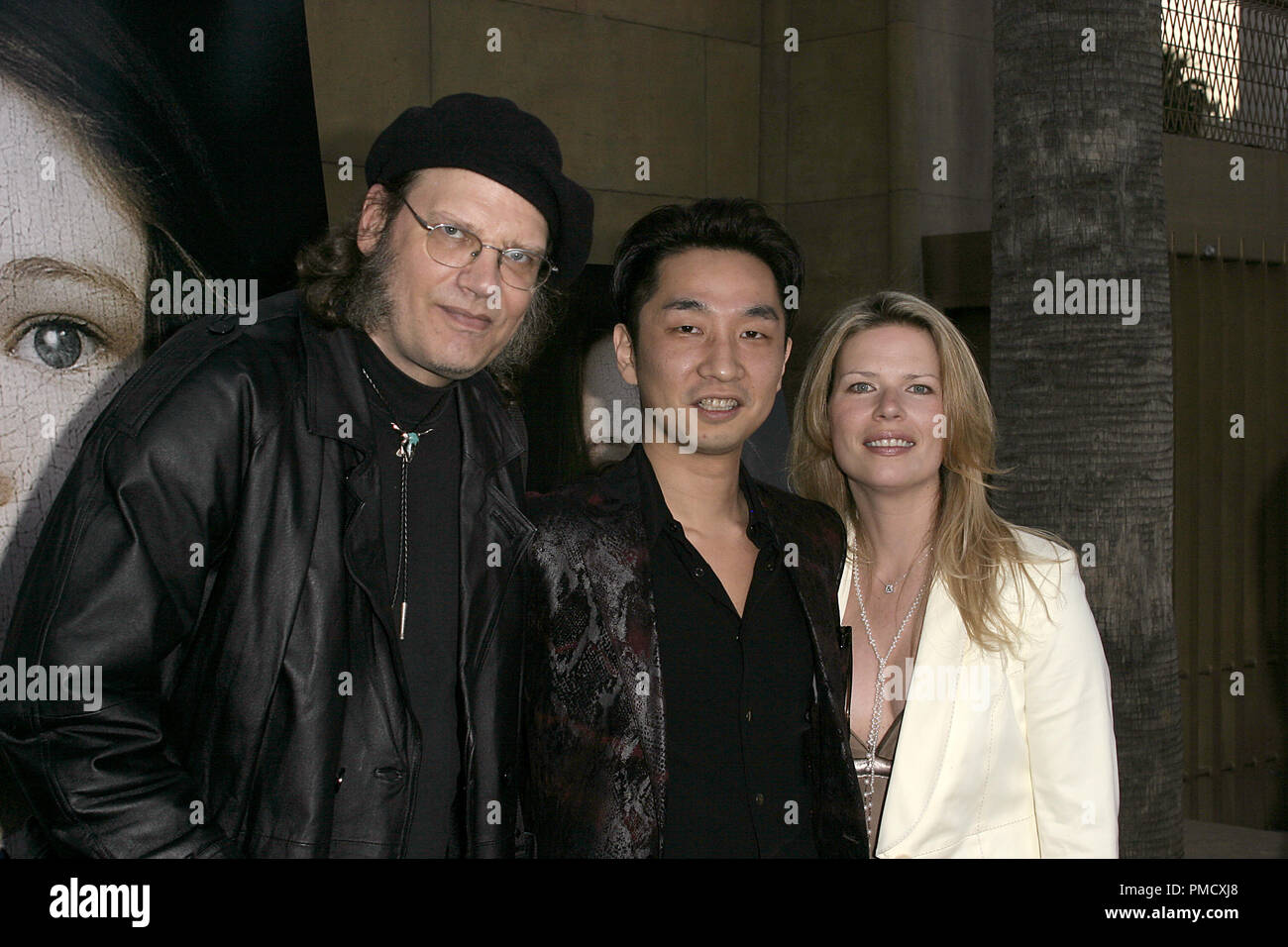 Silent Hill (Premiere) Joe Romersa, Akira Yamaoka, Mary Elizabeth 04-20-2006 / Egyptian Theatre / Hollywood, CA / TriStar Pictures / Photo by Joseph Martinez - All Rights Reserved   File Reference # 22719 0024PLX  For Editorial Use Only - Stock Photo