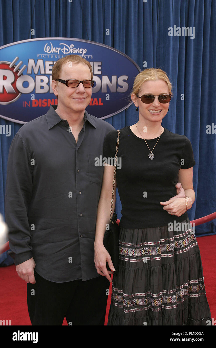 Bridget Fonda and Danny Elfman Los Angeles premiere of 'Meet the  Robinsons', held at the El Capitan Theater Los Angeles Stock Photo - Alamy