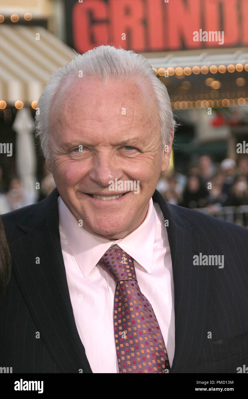 "Fracture" (Premiere) Anthony Hopkins 4112007 / Mann Village Theater