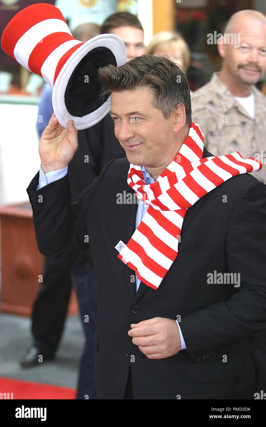 "Dr. Seuss's The Cat in the Hat" Premiere 1182003 Alec Baldwin Photo