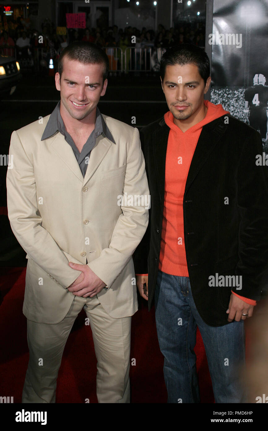 Friday Night Lights" Premiere 10-06-04 Lucas Black, Jay Hernandez Photo by  Joseph Martinez / PictureLux File Reference # 21978 0118PLX For Editorial  Use Only - All Rights Reserved Stock Photo - Alamy