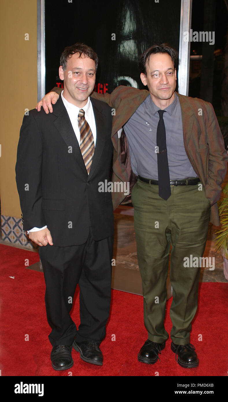 'The Grudge' Premiere 10-12-2004 Sam Raimi, Ted Raimi Photo By  Joe Martinez File Reference # 21983 0094PLX  For Editorial Use Only -  All Rights Reserved Stock Photo