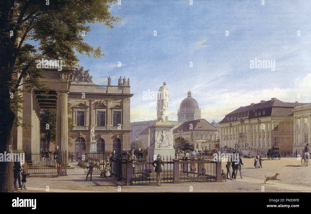 Gaertner Eduard Blick Auf Das Kronprinzenpalais Berlin (Neue Wache