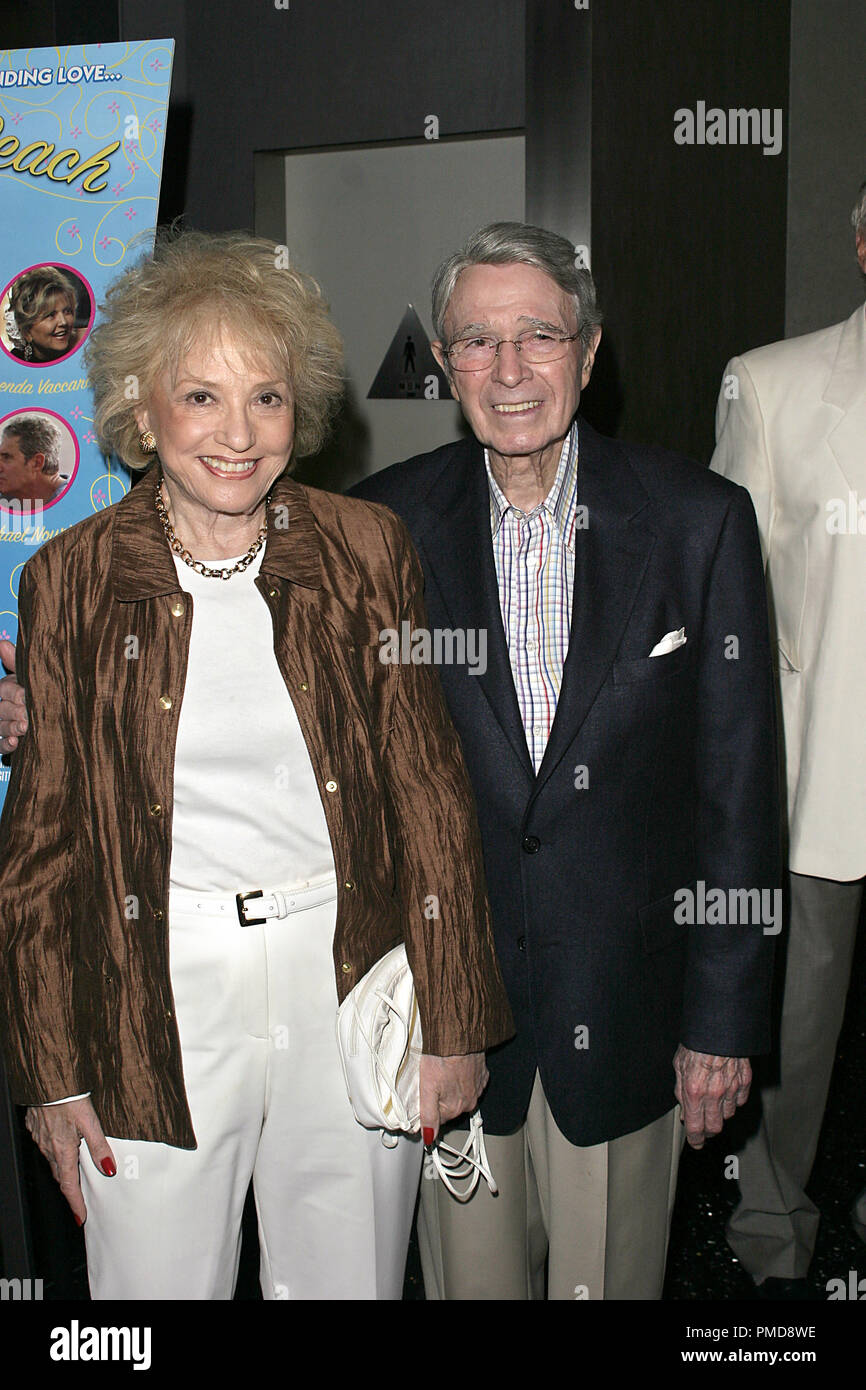 'The Boynton Beach Bereavement Club' (Premiere) Army Archerd and wife Selma 08-01-2006 / Pacific Design Center / Los Angeles, CA / Samuel Goldwyn Films LLC / Photo by Joseph Martinez / PictureLux  File Reference # 22803 0055-picturelux  For Editorial Use Only - All Rights Reserved Stock Photo
