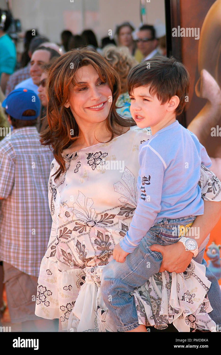 'Horton Hears a Who!' Premiere  Jo Champa and son Sean 3-8-2008 / Mann's Village Theatre / Westwood, CA / 20th Century Fox / Photo by Joseph Martinez File Reference # 23386 0071PLX   For Editorial Use Only -  All Rights Reserved Stock Photo