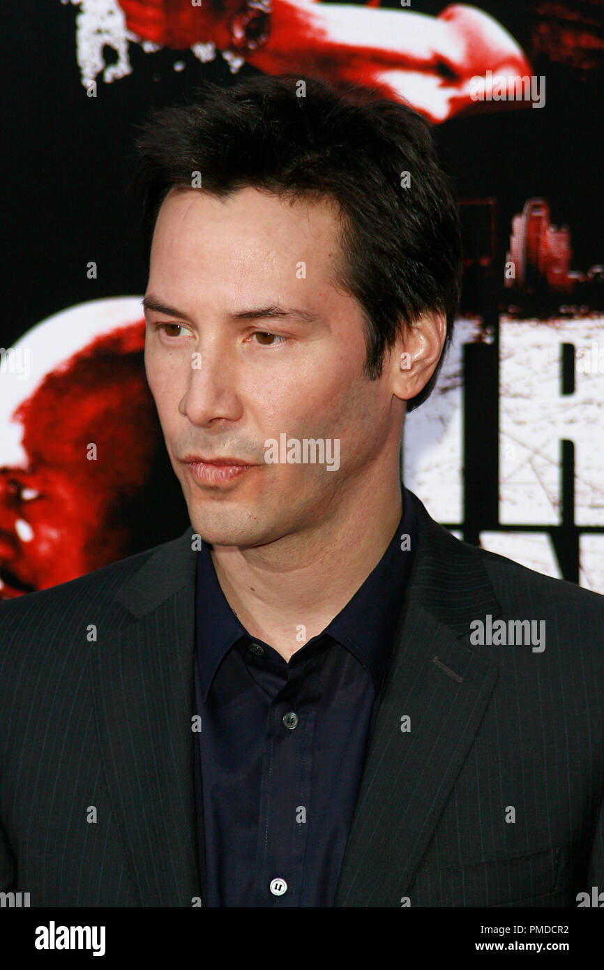 "Street Kings" Premiere  Keanu Reeves 4-3-2008 / Grauman's Chinese Theatre / Hollywood, CA / Fox Searchlight / Photo by Joseph Martinez File Reference # 23449_0053JM   For Editorial Use Only - Stock Photo