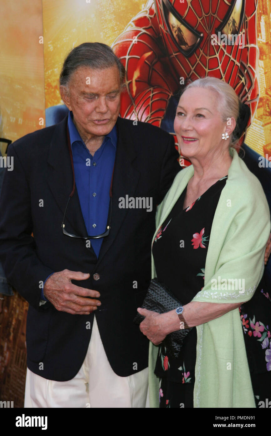 "SpiderMan 2" Premiere 6222004 Cliff Robertson, Rosemary Harris