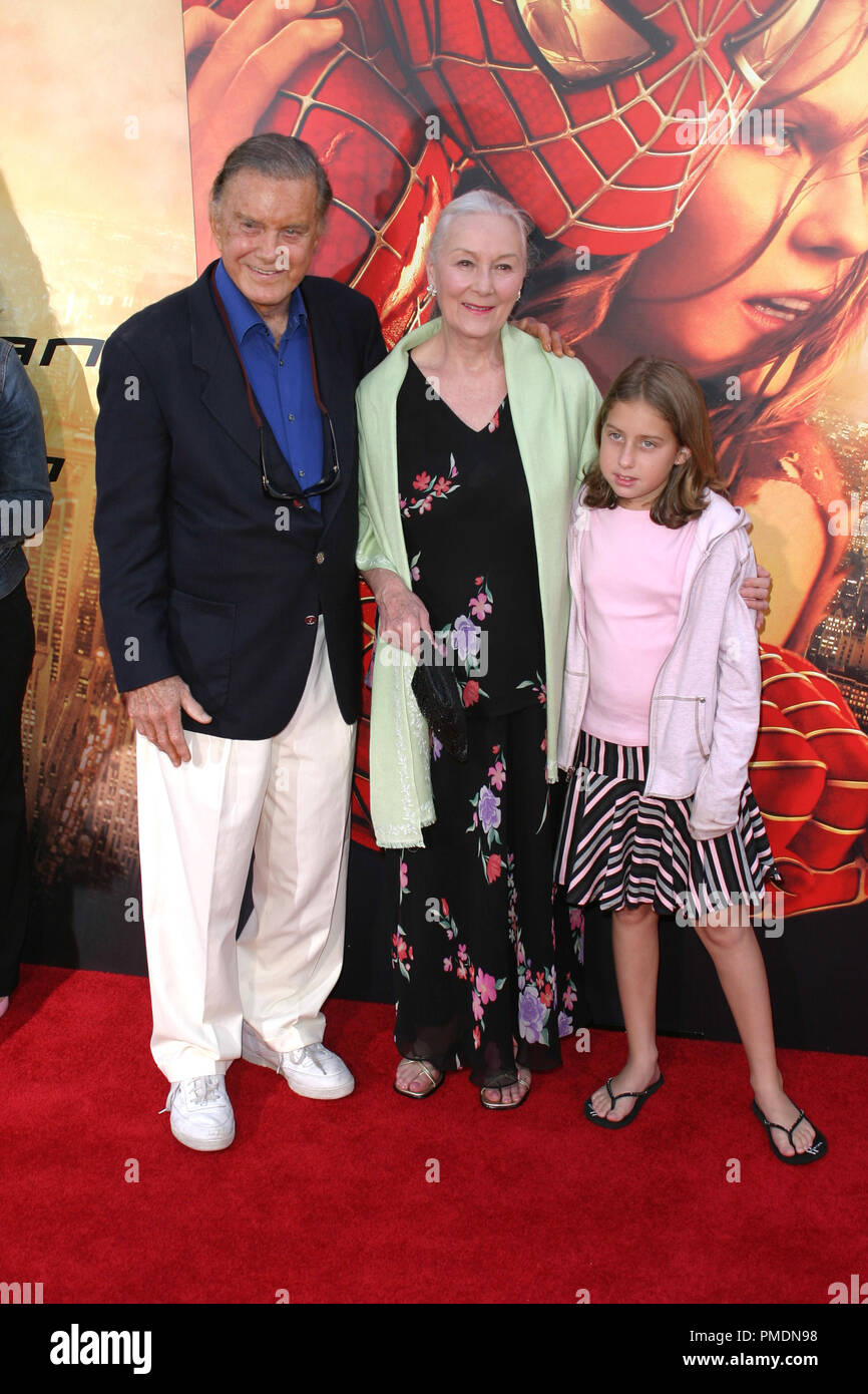 "SpiderMan 2" Premiere 6222004 Cliff Robertson, Rosemary Harris