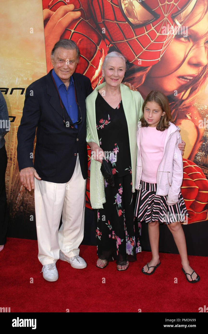 "SpiderMan 2" Premiere 6222004 Cliff Robertson, Rosemary Harris