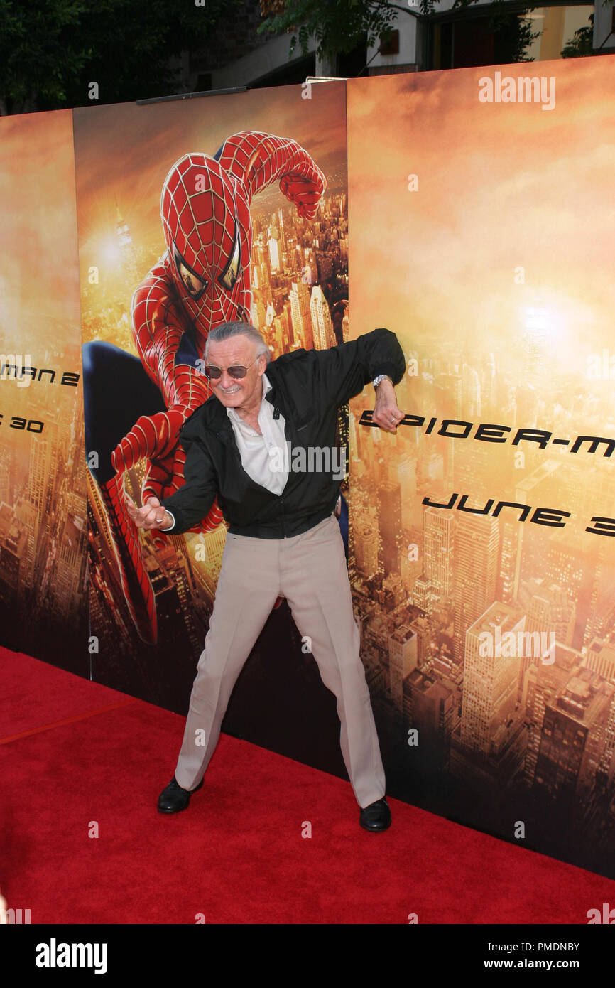 Spider-Man 2 Premiere 6-22-2004 Spiderman Creator Stan Lee Photo by Joseph Martinez - All Rights Reserved  File Reference # 21862 0140PLX  For Editorial Use Only - Stock Photo