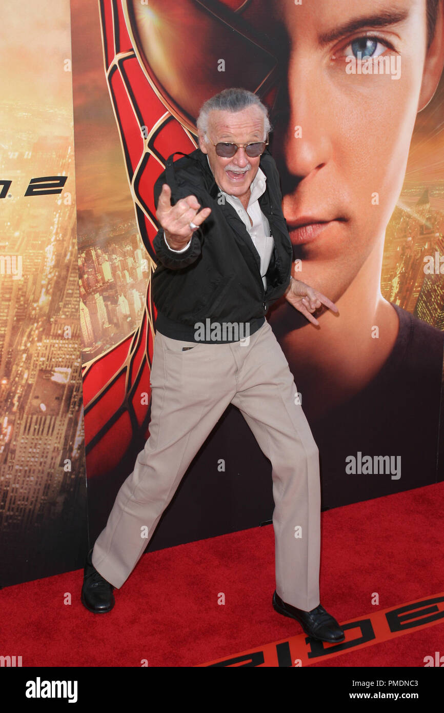 'Spider-Man 2' Premiere 6-22-2004 Spiderman Creator Stan Lee Photo by Joseph Martinez - All Rights Reserved  File Reference # 21862 0143PLX  For Editorial Use Only - Stock Photo
