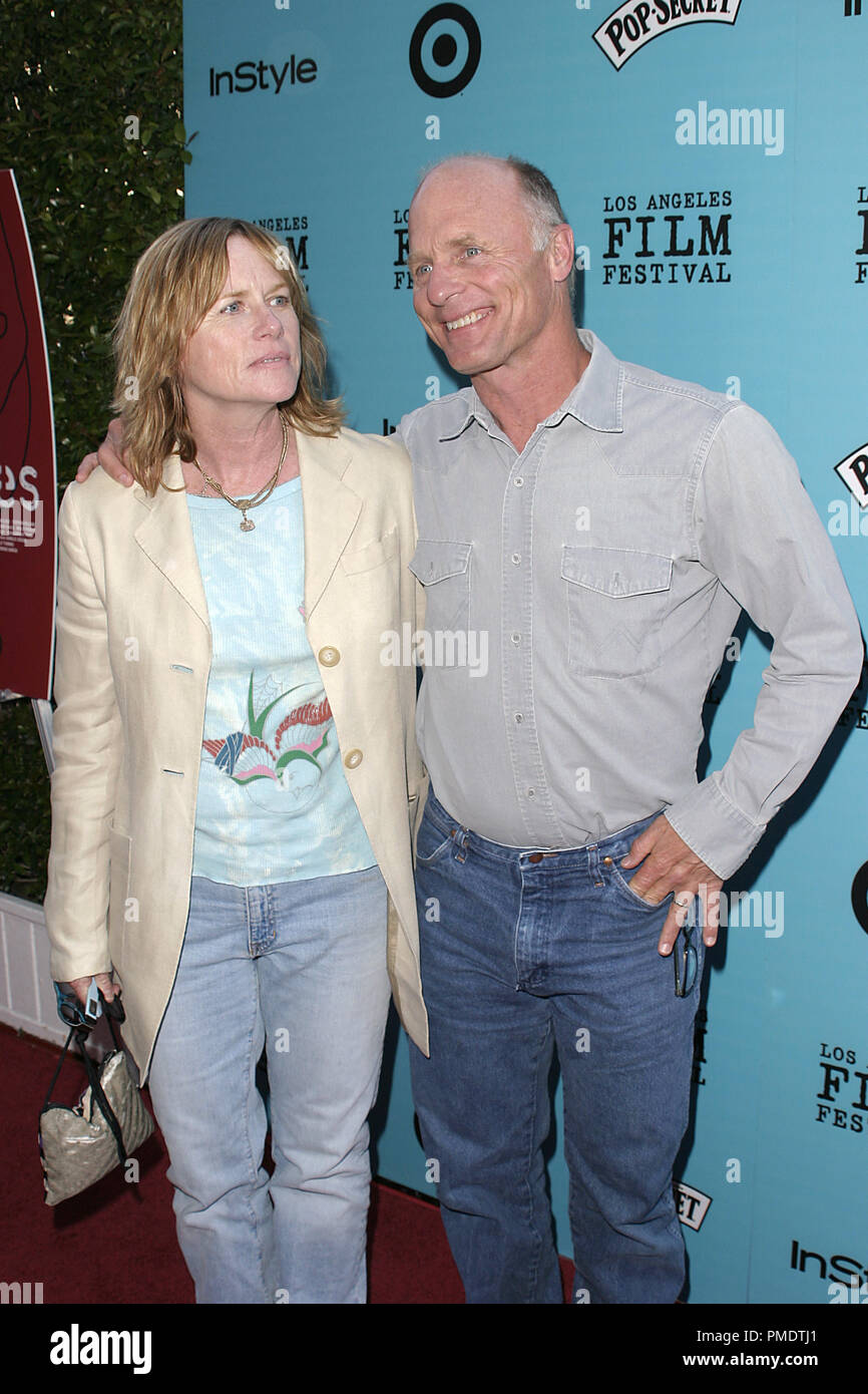 "Nine Lives" (Premiere) Ed Harris, Amy Madigan 06-21-2005 / Academy Theater / 2005 Los Angeles