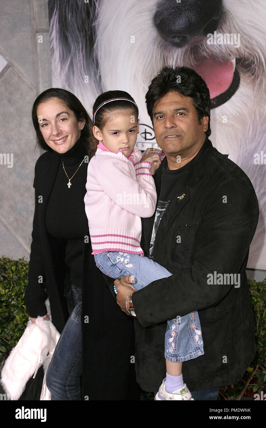 The Shaggy Dog (Premiere) Erik Estrada with his wife Nanette Mirkovich and daughter Francesca Natalia 03-07-2006 / El Capitan Theater / Hollywood, CA / Walt Disney Pictures / Photo by Joseph Martinez - All Rights Reserved  File Reference # 22702 0002PLX  For Editorial Use Only - Stock Photo