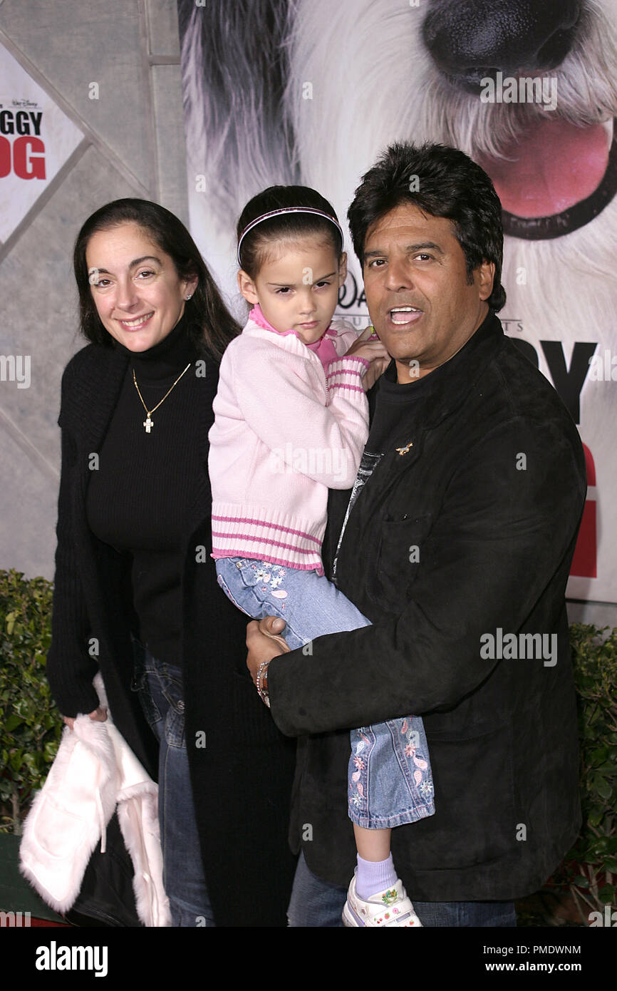 'The Shaggy Dog' (Premiere) Erik Estrada with his wife Nanette Mirkovich and daughter Francesca Natalia 03-07-2006 / El Capitan Theater / Hollywood, CA / Walt Disney Pictures / Photo by Joseph Martinez - All Rights Reserved  File Reference # 22702 0003PLX  For Editorial Use Only - Stock Photo