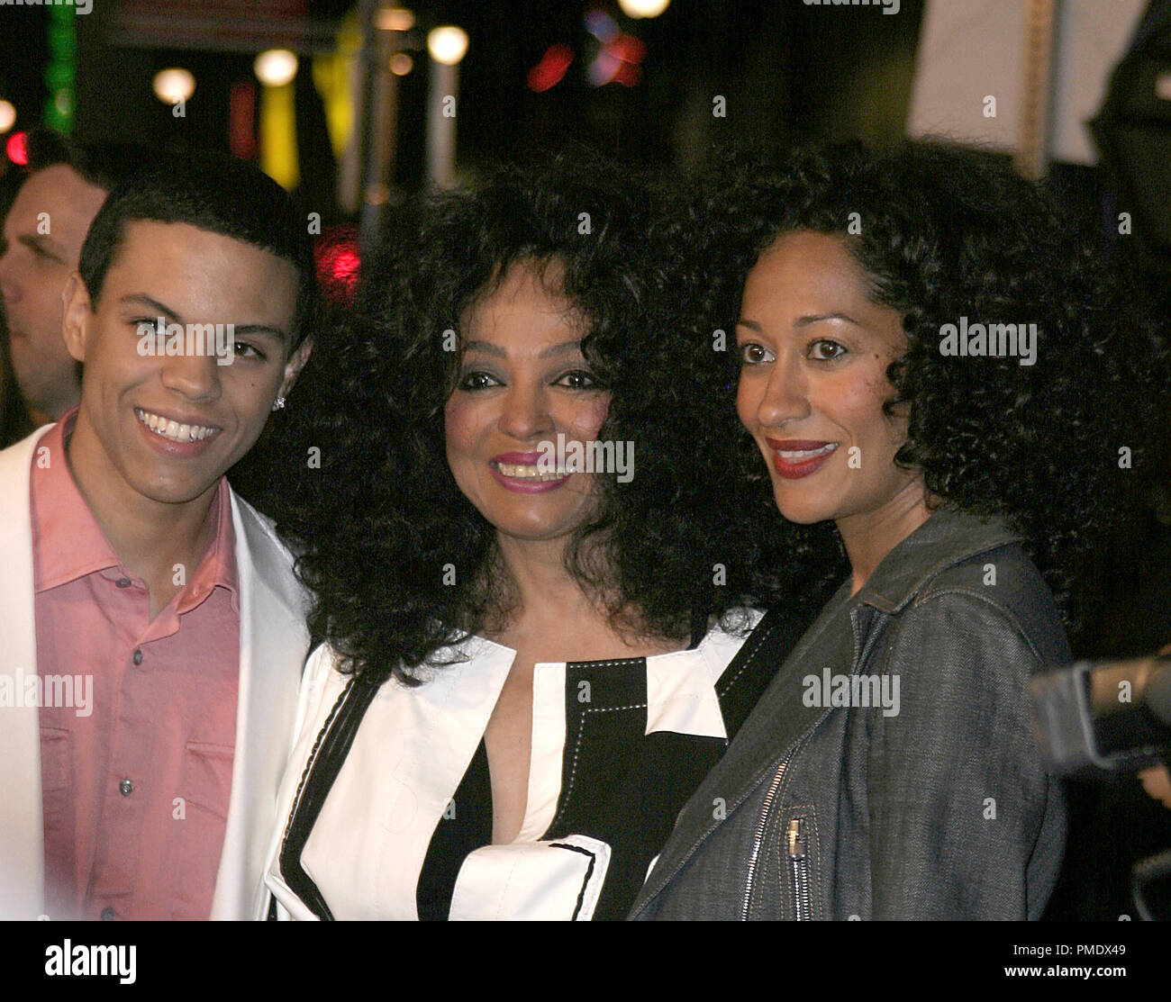 “ATL” (Premiere) Evan Ross, Diana Ross, Tracee Ellis Ross 03-30-2006