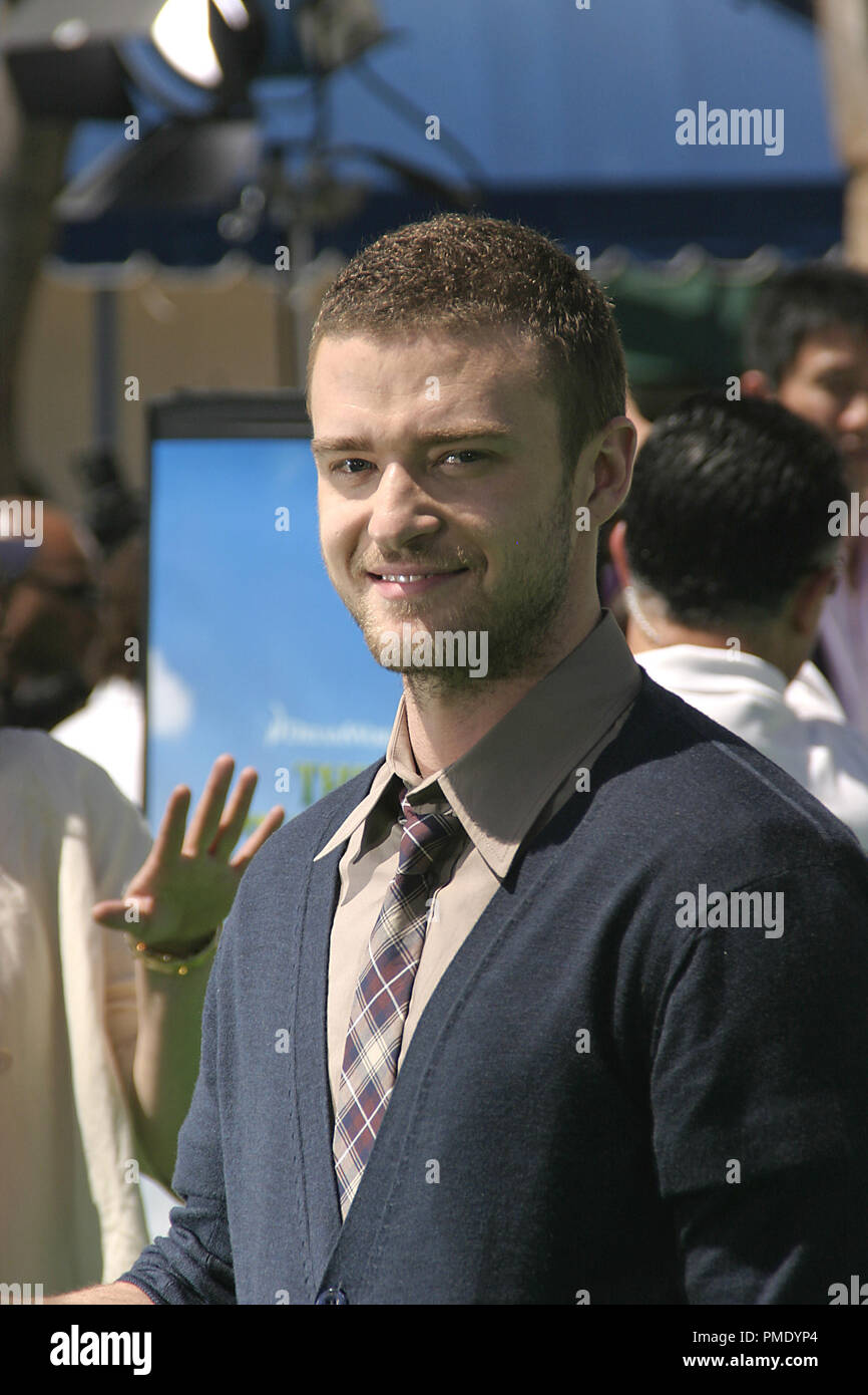 'Shrek The Third' (Premiere)  Justin Timberlake  5-6-2007 / Mann's Village Theater / Los Angeles, CA / DreamWorks / Photo by Joseph Martinez File Reference # 23066 0101JM   For Editorial Use Only - Stock Photo
