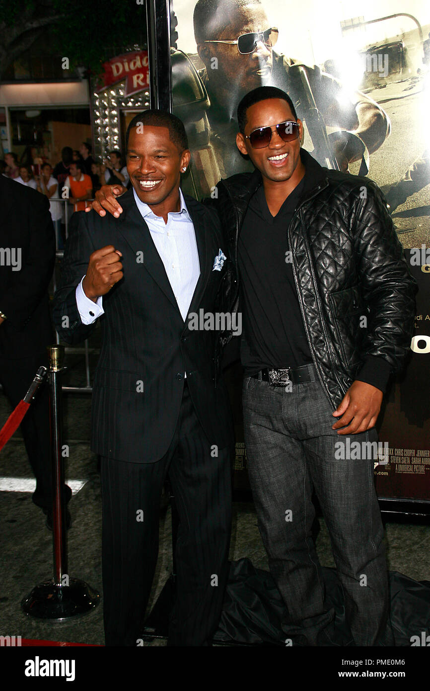 "The Kingdom" (Premiere) Jamie Foxx, Will Smith 9172007 / Mann's