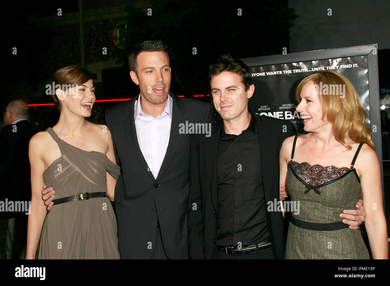'Gone, Baby, Gone' (Premiere) Michelle Monaghan, Ben Affleck, Casey Affleck, Amy Ryan  10-8-2007 / Bruin Theatre / Westwood, CA / Miramax Films / Photo by Joseph Martinez File Reference # 23204 0053PLX   For Editorial Use Only -  All Rights Reserved Stock Photo