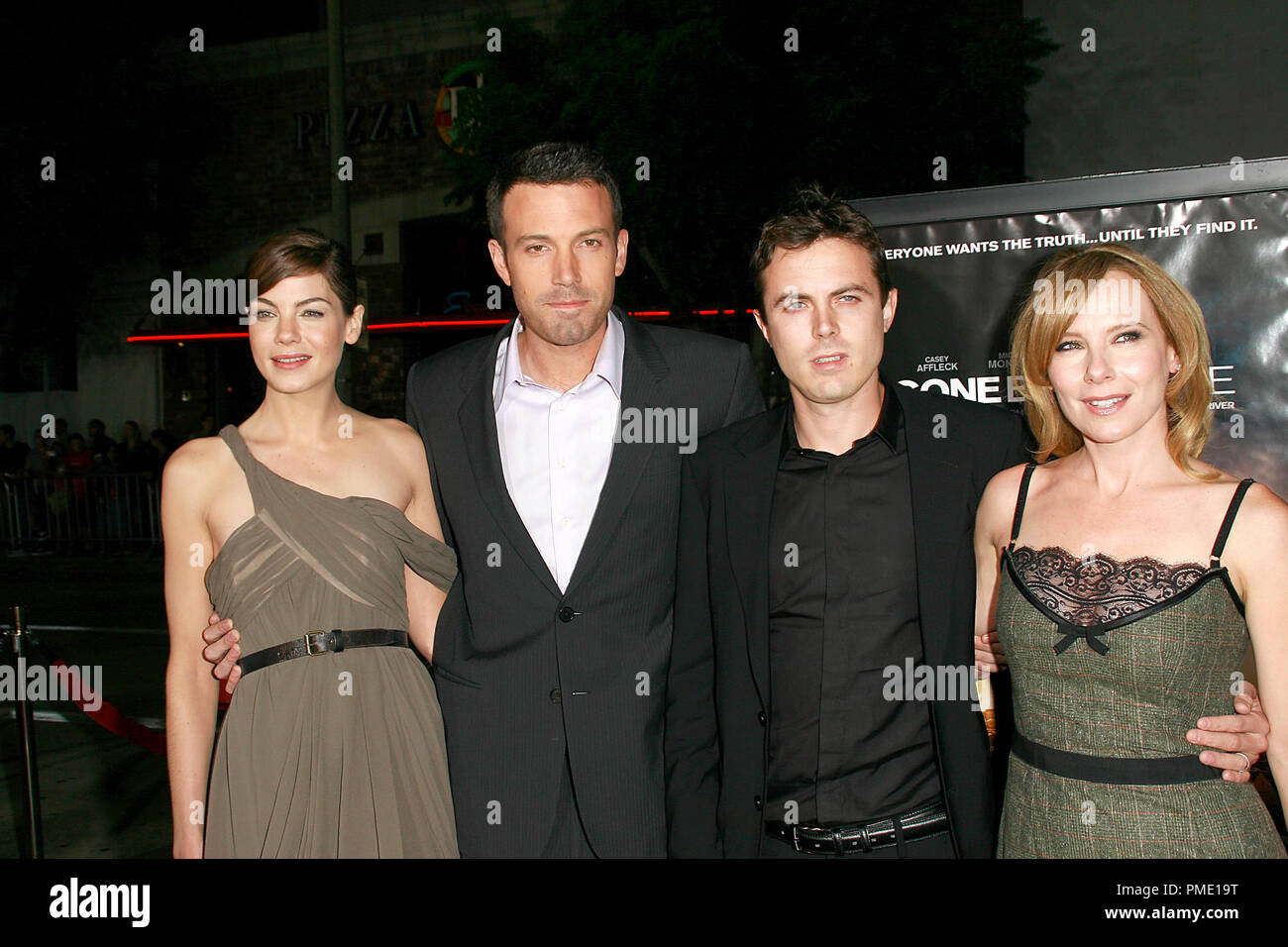 'Gone, Baby, Gone' (Premiere) Michelle Monaghan, Ben Affleck, Casey Affleck, Amy Ryan  10-8-2007 / Bruin Theatre / Westwood, CA / Miramax Films / Photo by Joseph Martinez File Reference # 23204 0055PLX   For Editorial Use Only -  All Rights Reserved Stock Photo
