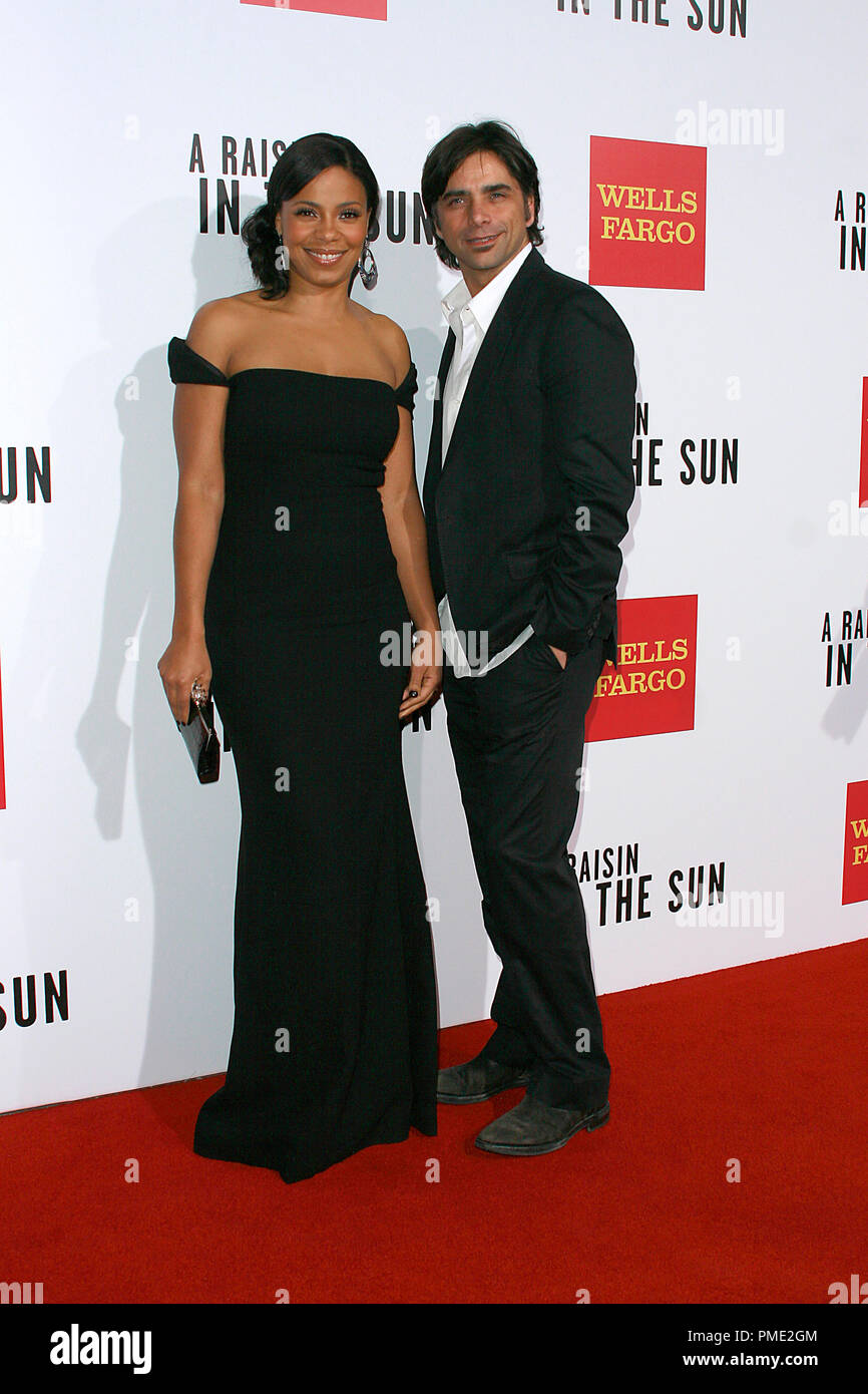 A Raisin in the Sun Premiere Sanaa Lathan, John Stamos 2112008 / AMC