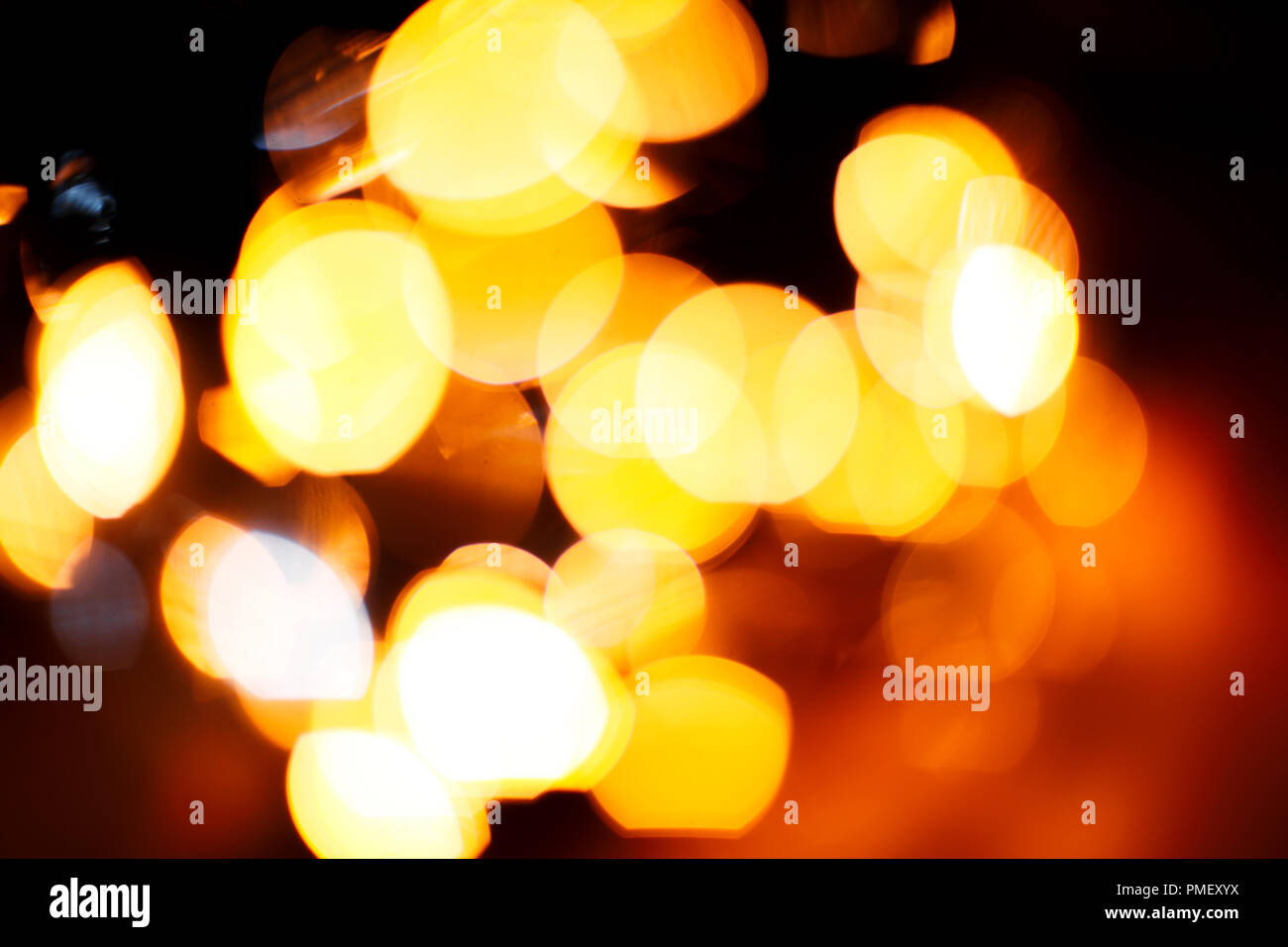 Christmas background. Festive elegant abstract background with bokeh ...