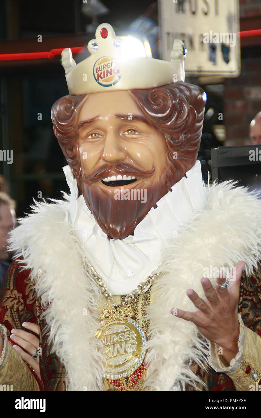 The burger king costume hi-res stock photography and images - Alamy