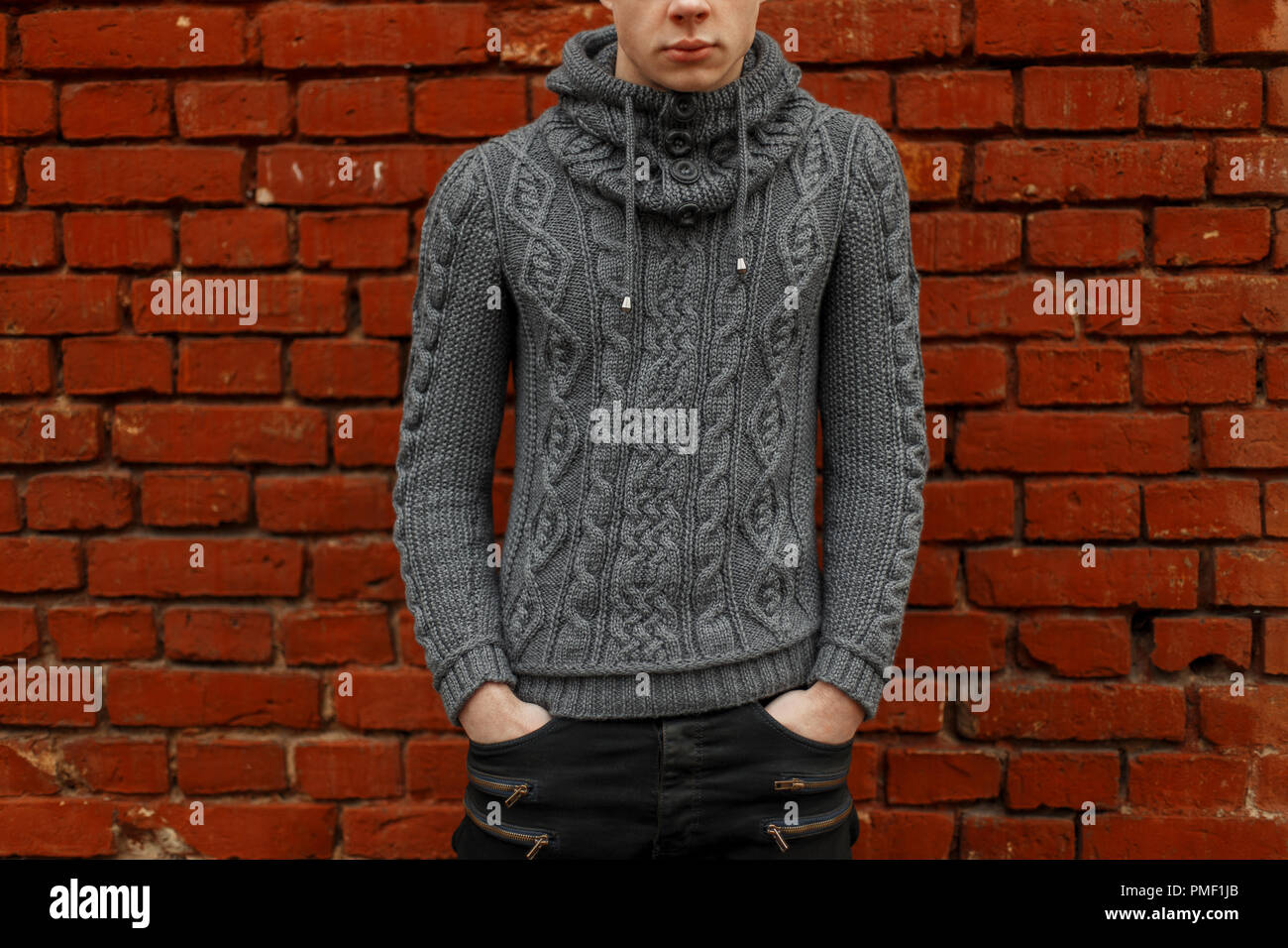 full body knitted sweater