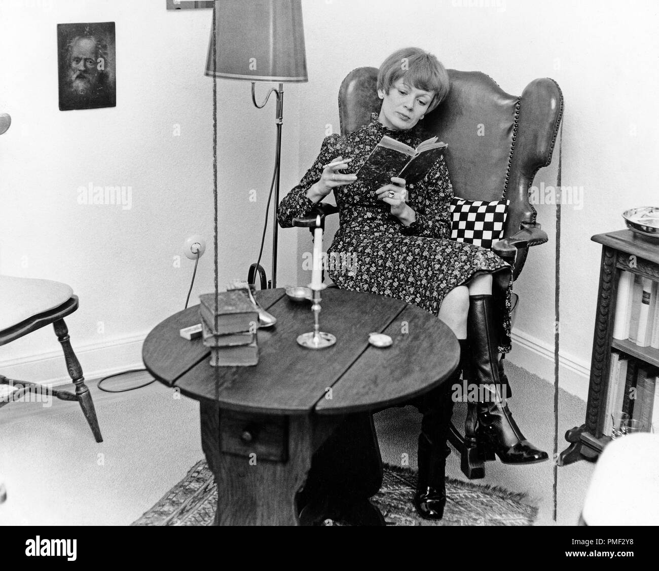 Gisela Wessel, deutsche Schauspielerin und Hörspielsprecherin, Deutschland  1977. German actress and audio play speaker Gisela Wessel, Germany 1977  Stock Photo - Alamy