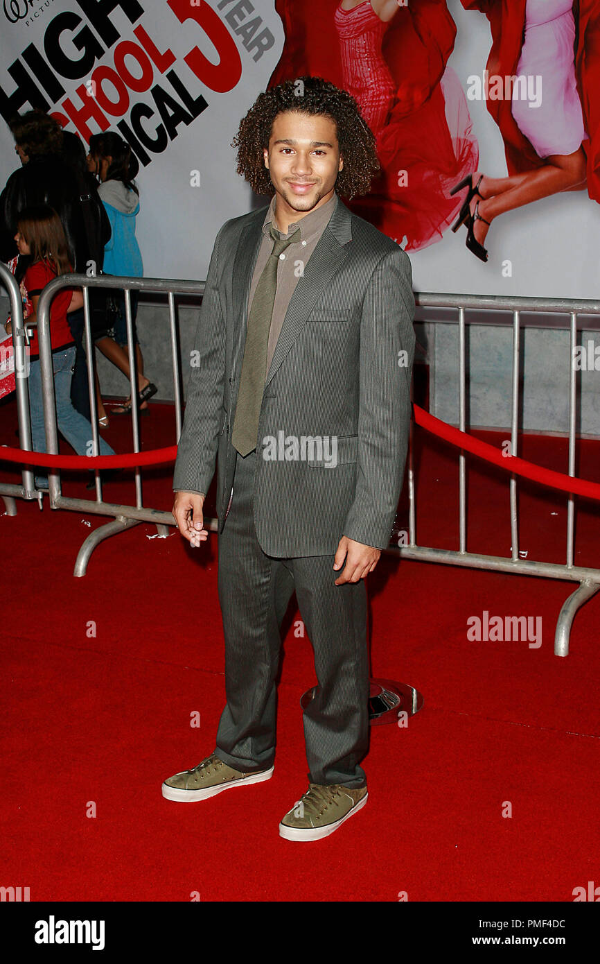 "High School Musical 3 Senior Year" Premiere Corbin Bleu 10162008