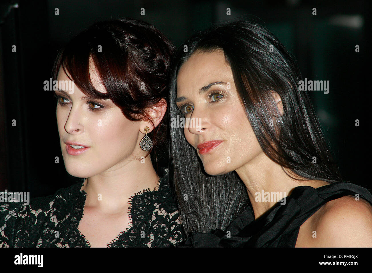 Rumer Willis And Demi Moore Stock Photos & Rumer Willis And Demi Moore