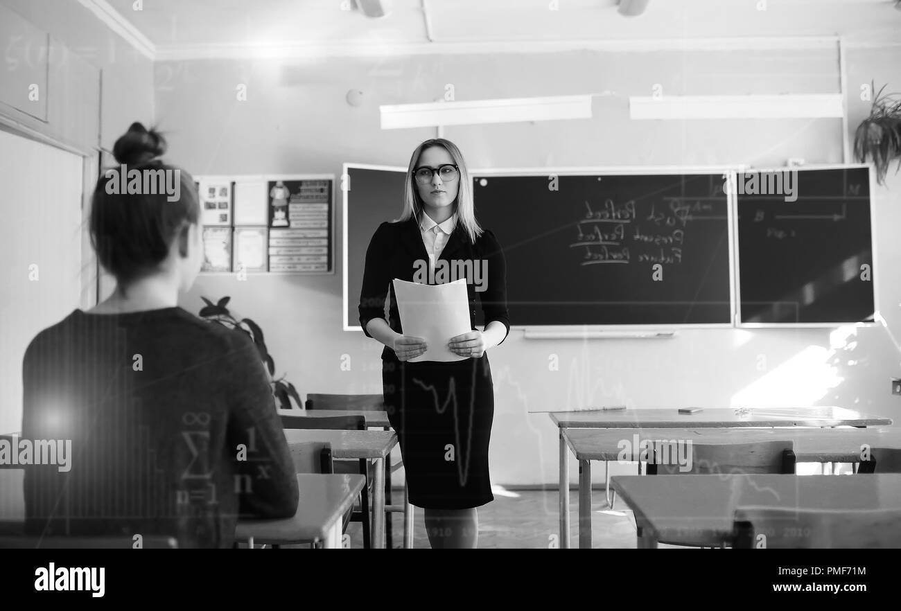 Asian school woman teacher Black and White Stock Photos & Images - Alamy