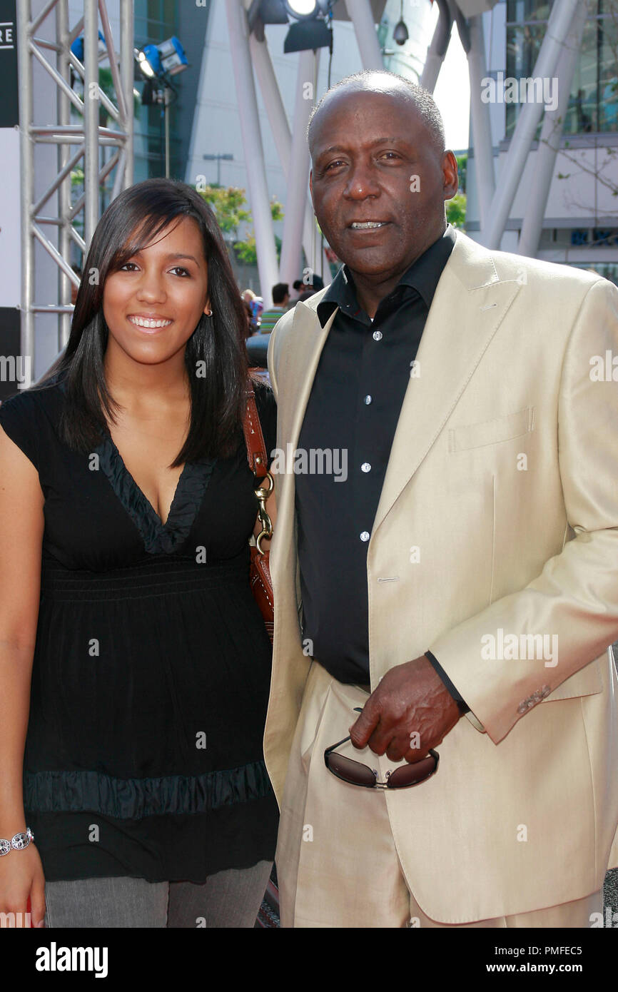 "Speed Racer" Premiere Morgan Roundtree, Richard Roundtree 4-26-2008