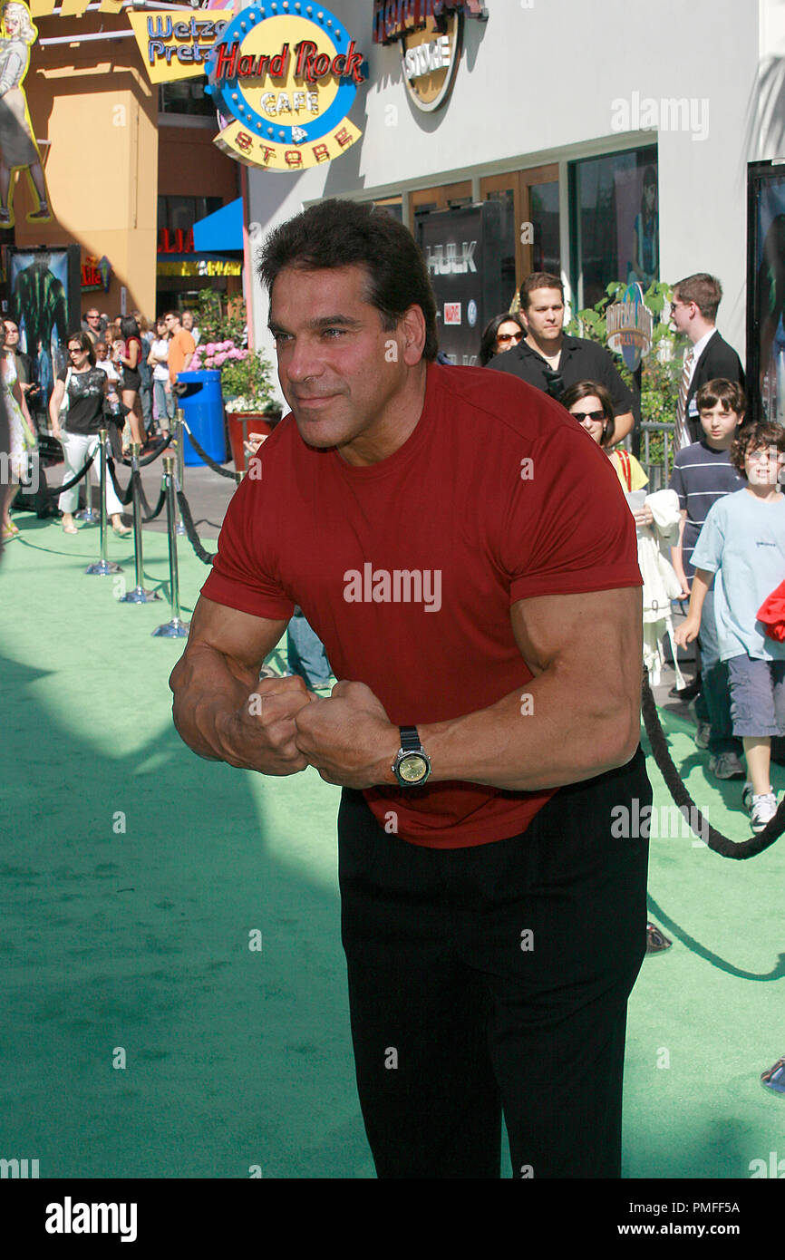 Lou ferrigno hulk hi-res stock photography and images - Alamy