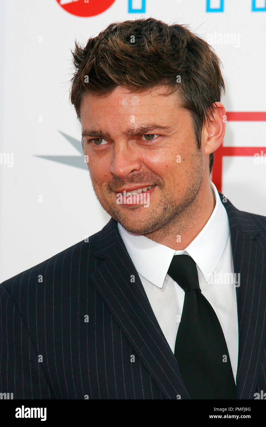 Karl Urban at the TV Land PRIME 37th AFI Life Achievement Award airing on TV Land on July 19th 2009 at 9:00PM ET/PT - Arrivals held at the Sony Studios in Culver City, CA June 11, 2009.  Photo by PictureLux File Reference # 30029 023PLX   For Editorial Use Only -  All Rights Reserved Stock Photo