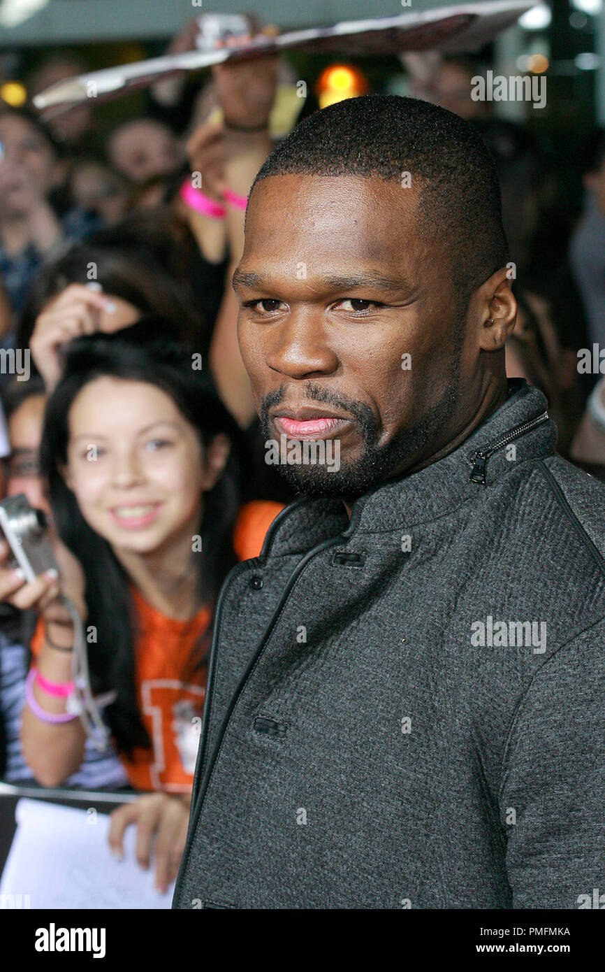50 Cent at Summit Entertainment's 'The Twilight Saga: New Moon' Premiere. Arrivals held at Mann's Village and Bruin Theatres in Westwood, CA November 16, 2009.  © Joseph Martinez / Picturelux - All Rights Reserved  File Reference # 30101 177 50CentPLX   For Editorial Use Only -  All Rights Reserved Stock Photo