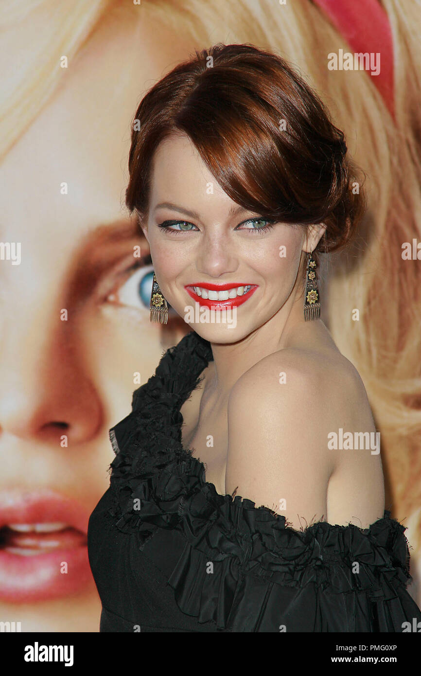 The House Bunny Premiere Emma Stone 8202008 / Mann Village Theater