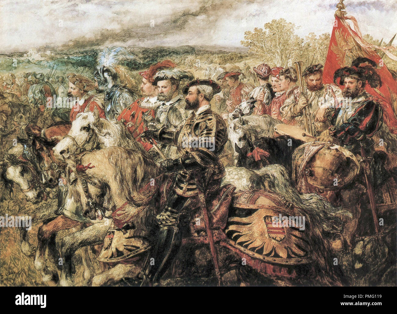 Gilbert Sir John the Field of the Cloth of Gold Stock Photo Alamy