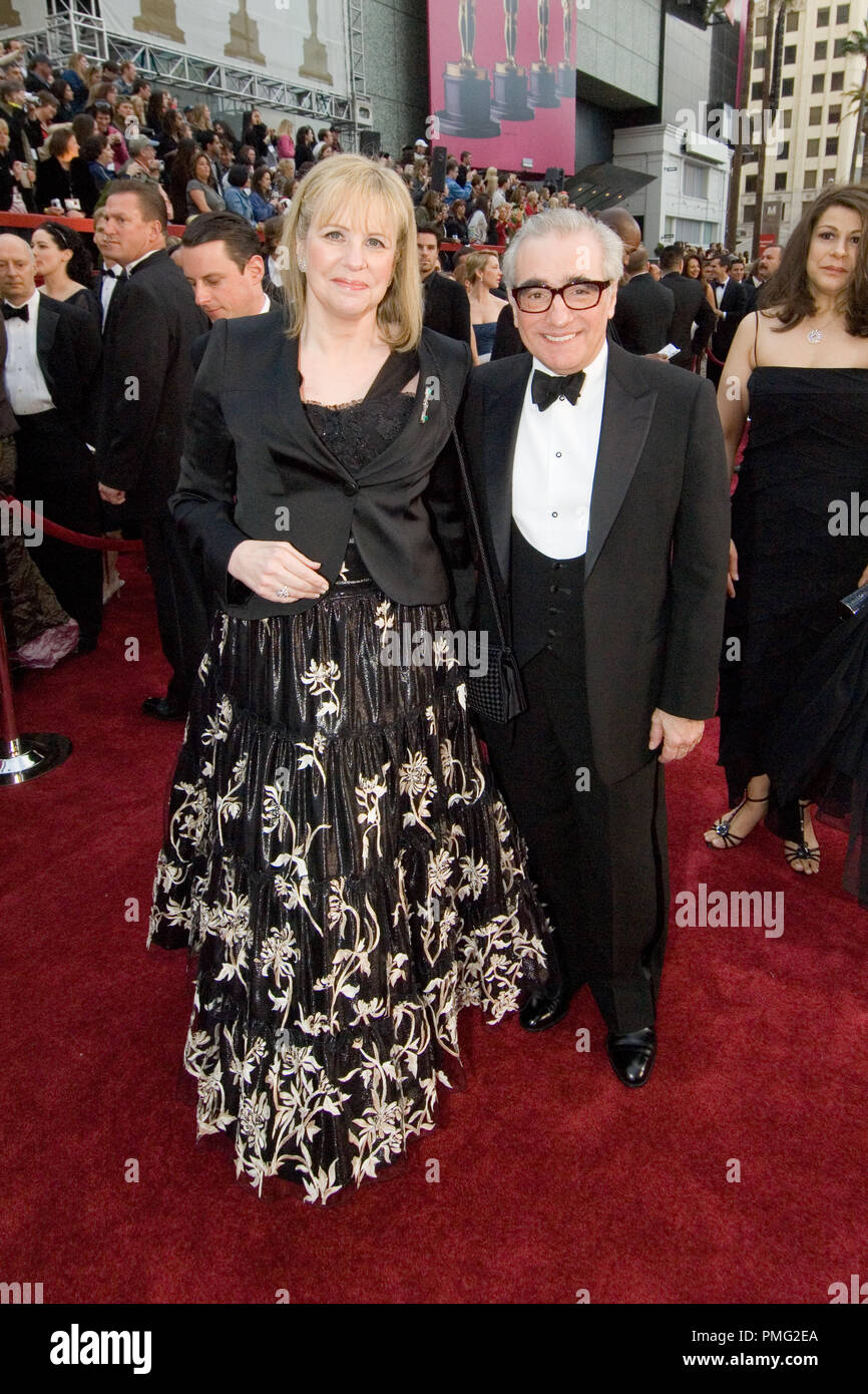 The Academy of Motion Picture Arts and Sciences Presents 'Academy Awards - 79th Annual' Helen Morris, Martin Scorsese, Academy Award nominee for Achievement in Directing for 'The Departed' 2-25-07   File Reference # 29999 067  For Editorial Use Only -  All Rights Reserved Stock Photo