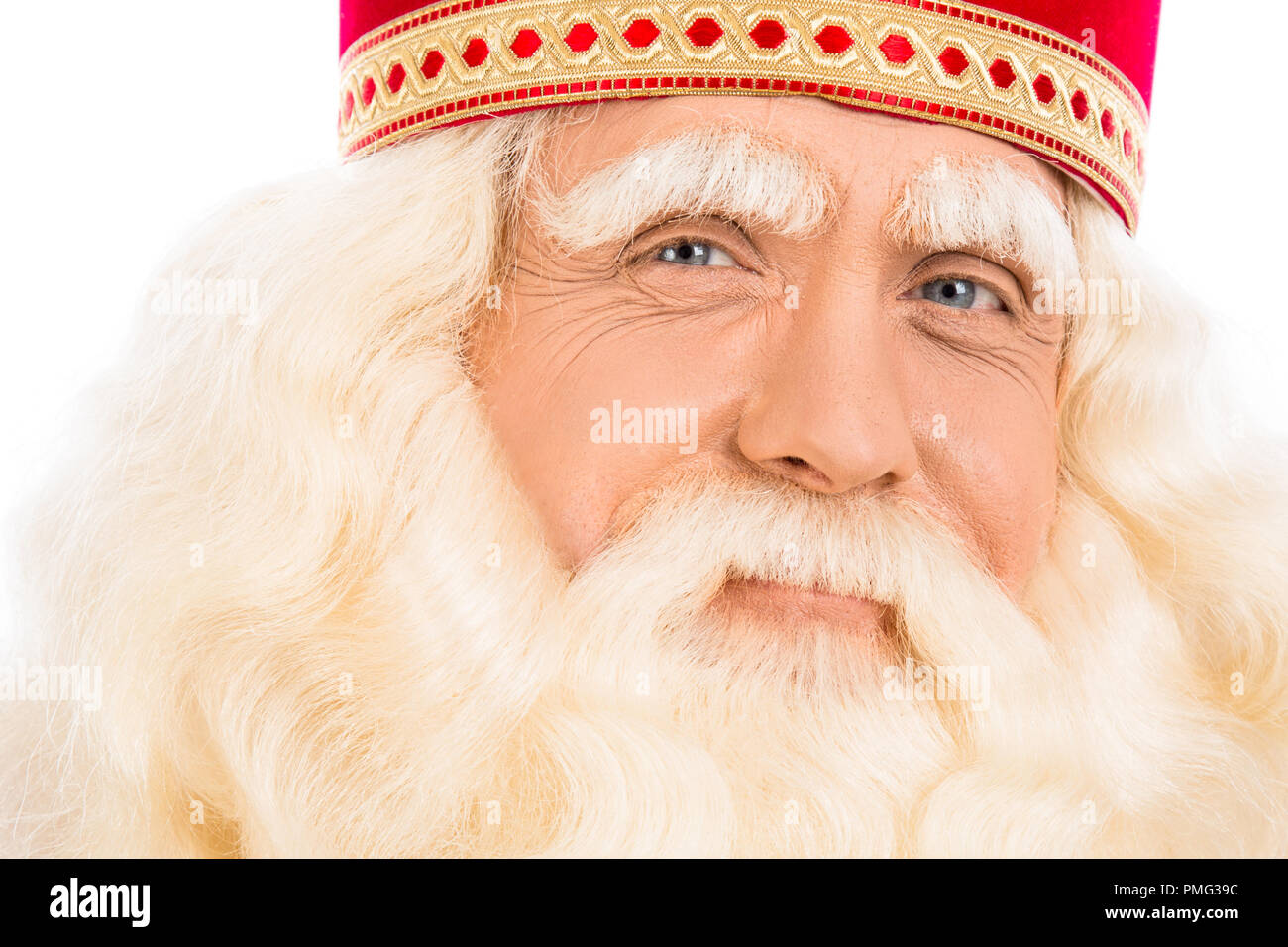 Happy smiling santa claus hi-res stock photography and images - Alamy