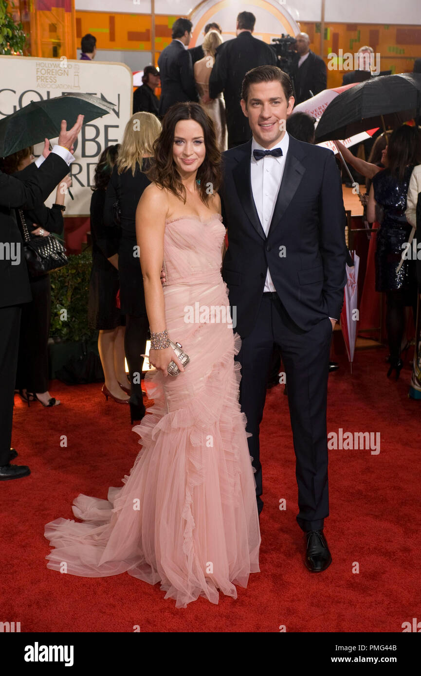 John Krasinski Emily Blunt Golden Globes