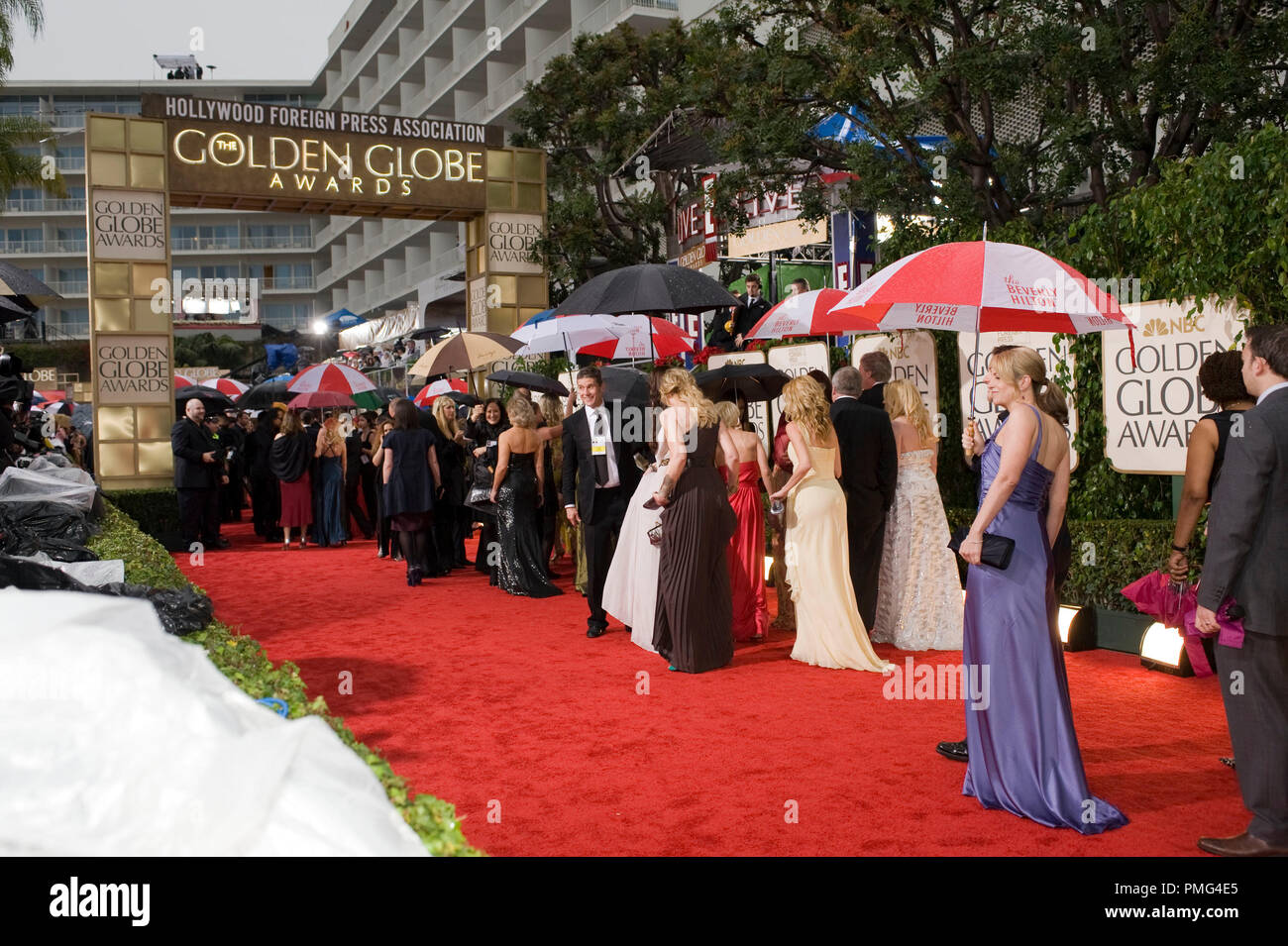The 67th Annual Golden Globe Awards at the Beverly Hilton in Beverly Hills, CA Sunday, January 17, 2010. Stock Photo