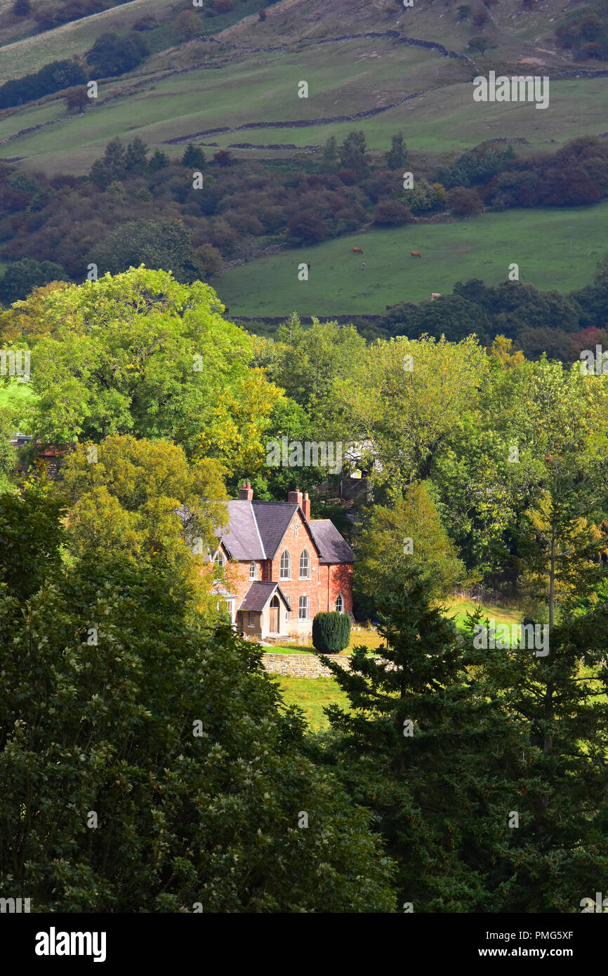 Rosedale Abbey North Yorkshire England High Resolution Stock